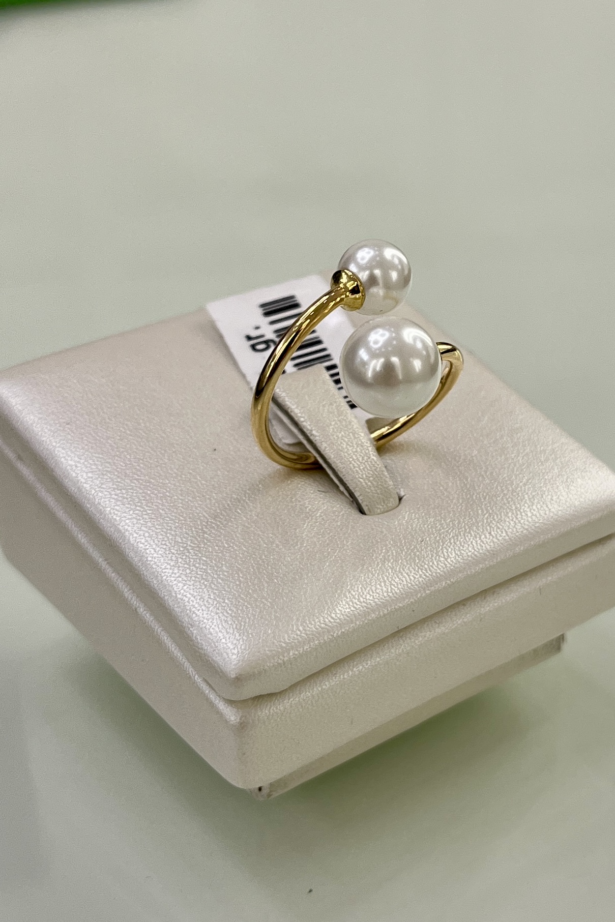 انگشتر طلا ۱۸ عیار – مدل‌های زنانه مروارید – گالری طلای پارسین