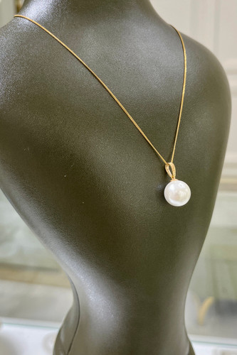 آویز طلا 18 عیار – گردنبند، مروارید – گالری پارسین