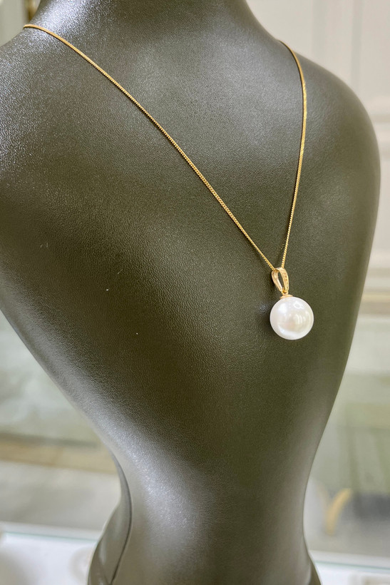 آویز طلا 18 عیار – گردنبند، مروارید – گالری پارسین