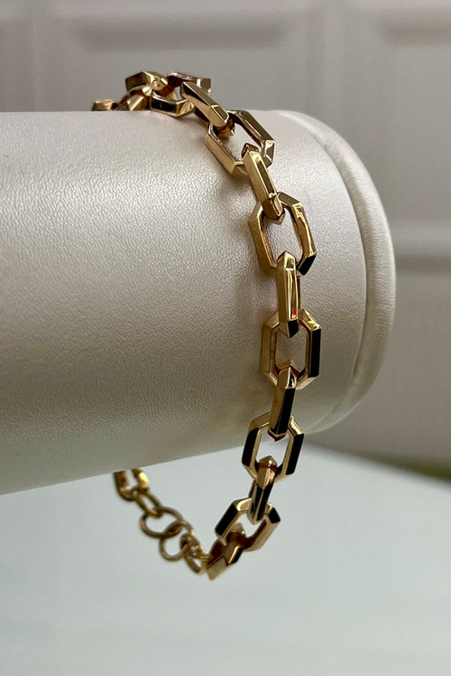 دستبند طلا زنانه هرمس – گالری طلای پارسین