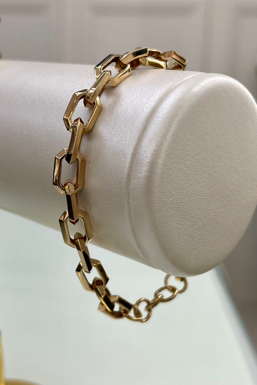 دستبند طلا زنانه هرمس – گالری طلای پارسین