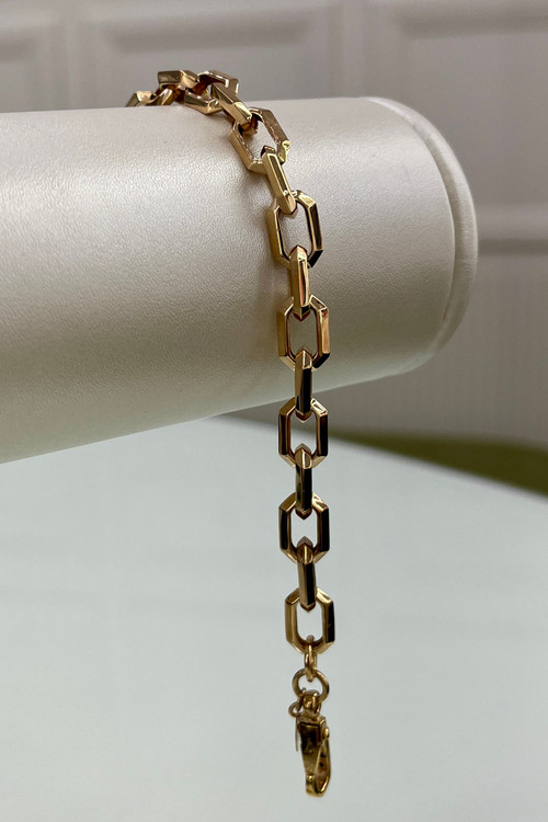 دستبند طلا زنانه هرمس – گالری طلای پارسین