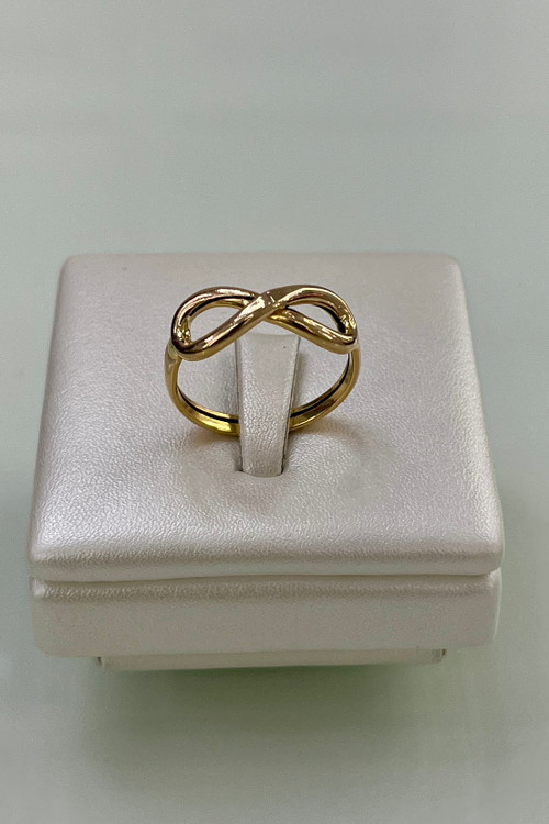 انگشتر طلا ۱۸ عیار سبک – مدلهای زنانه بینهایت – گالری طلای پارسین