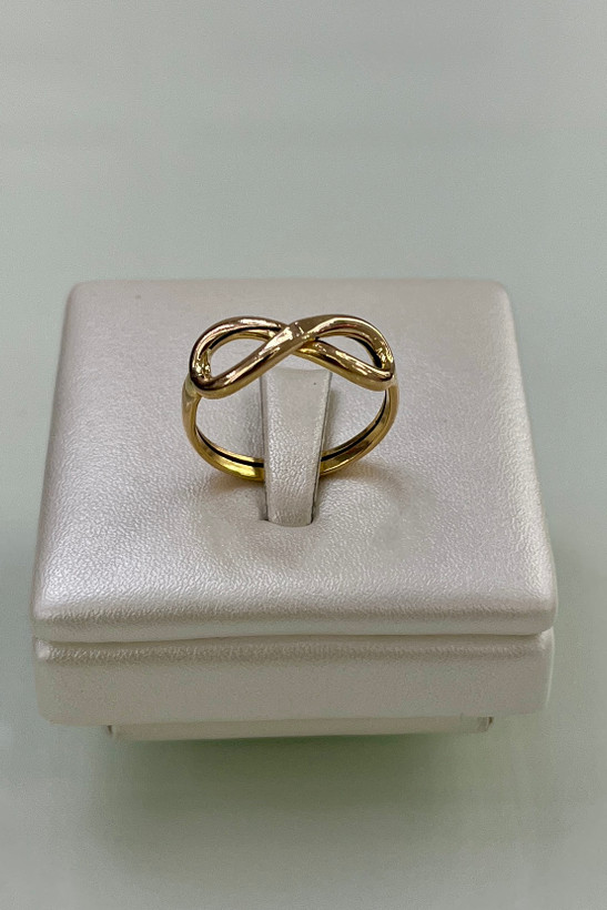 انگشتر طلا ۱۸ عیار سبک – مدلهای زنانه بینهایت – گالری طلای پارسین