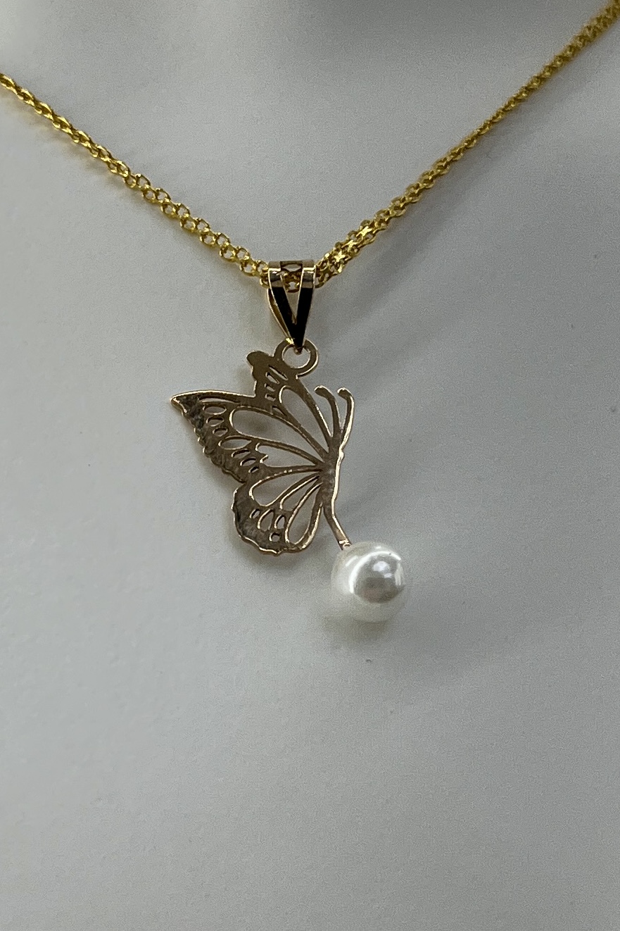 نیم‌ست طلا ظریف سبک مروارید – محبوب‌ترین مدل‌ها در گالری پارسین