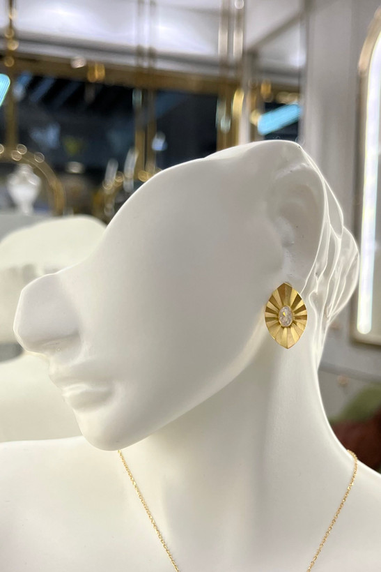 گوشواره طلا ظریف – گالری پارسین