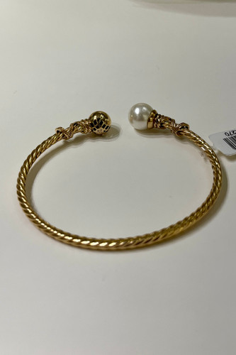 دستبند طلا زنانه دیوید یورمن کم اجرت – گالری طلای پارسین