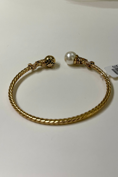 دستبند طلا زنانه دیوید یورمن کم اجرت – گالری طلای پارسین