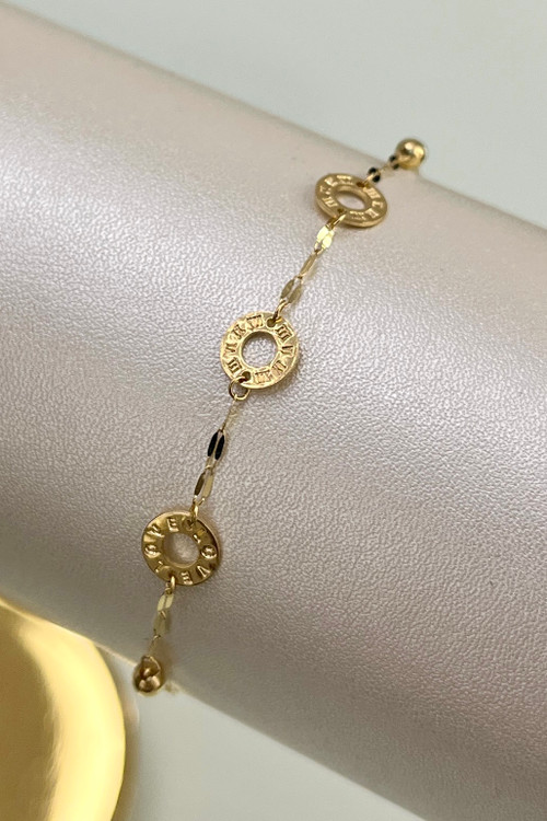 دستبند طلا زنانه مینیمال– گالری طلای پارسین