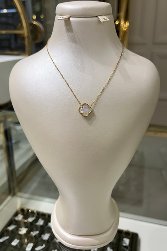 گردنبند طلا ۱۸ عیار ونکلیف – گالری طلای پارسین