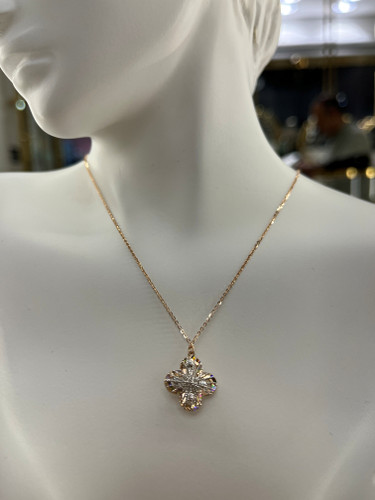 گردنبند طلا ۱۸ عیار لوکس– گالری طلای پارسین