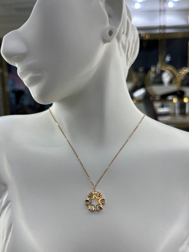 گردنبند طلا ۱۸ عیار لوکس– گالری طلای پارسین