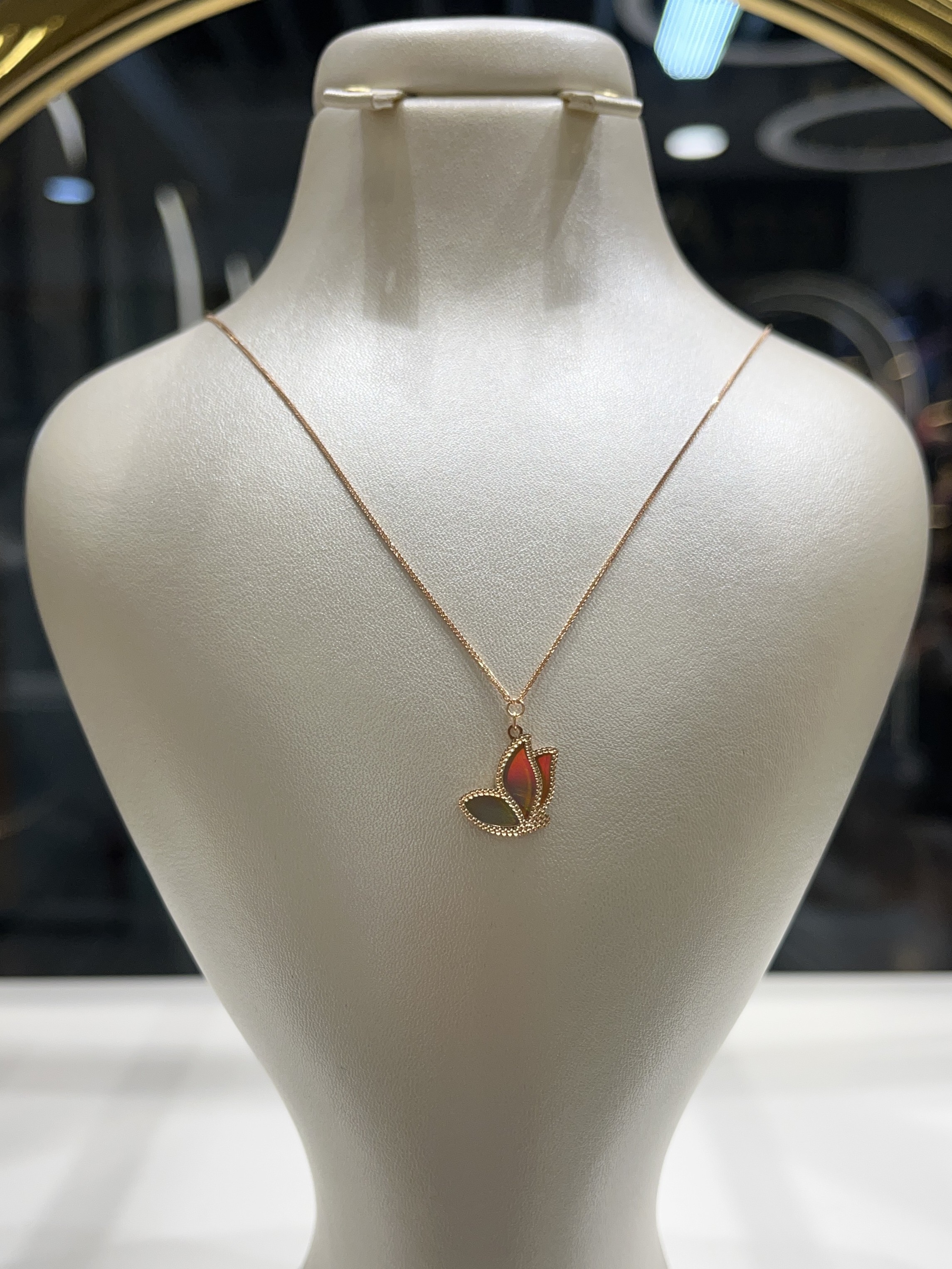 گردنبند طلا ۱۸ عیار لوکس– گالری طلای پارسین