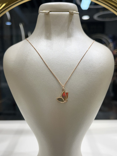 گردنبند طلا ۱۸ عیار لوکس– گالری طلای پارسین