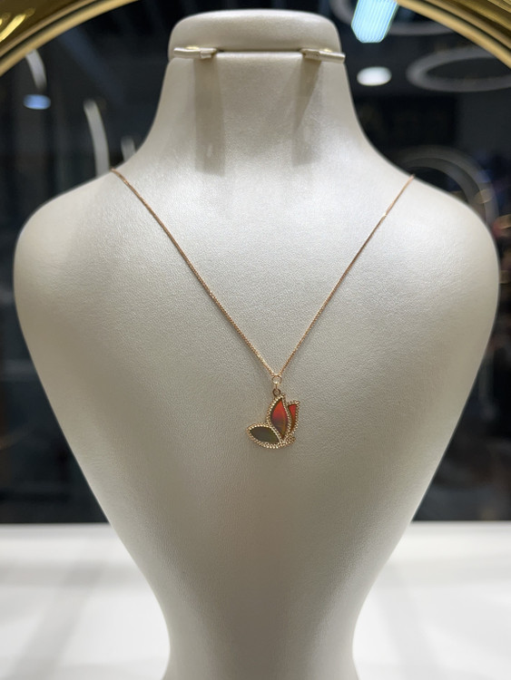 گردنبند طلا ۱۸ عیار لوکس– گالری طلای پارسین