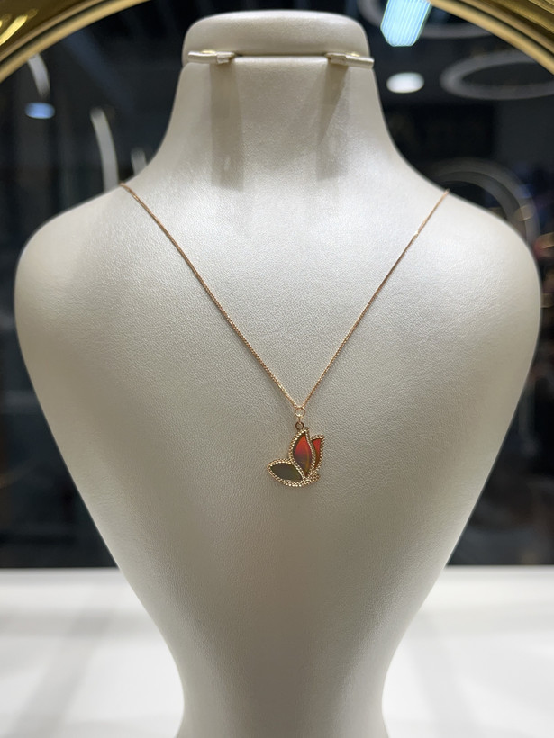 گردنبند طلا ۱۸ عیار لوکس– گالری طلای پارسین