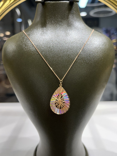 گردنبند طلا ۱۸ عیار لوکس– گالری طلای پارسین