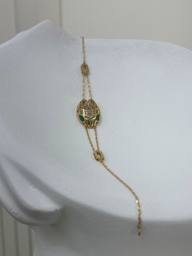 دستبند طلا زنانه بولگاری – گالری طلای پارسین