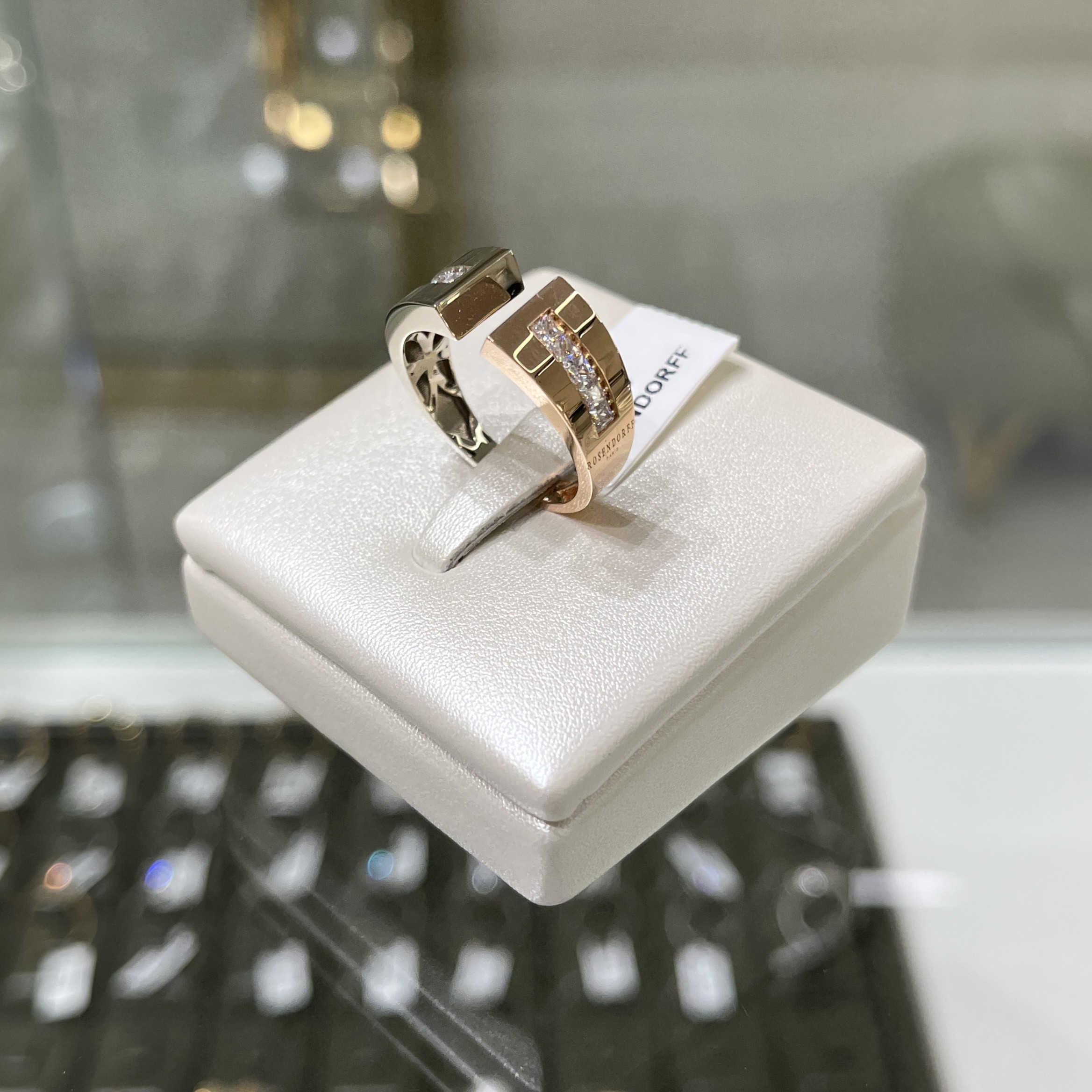 انگشتر طلا ۱۸ عیار رزندرف – مدل‌های زنانه  – گالری طلای پارسین