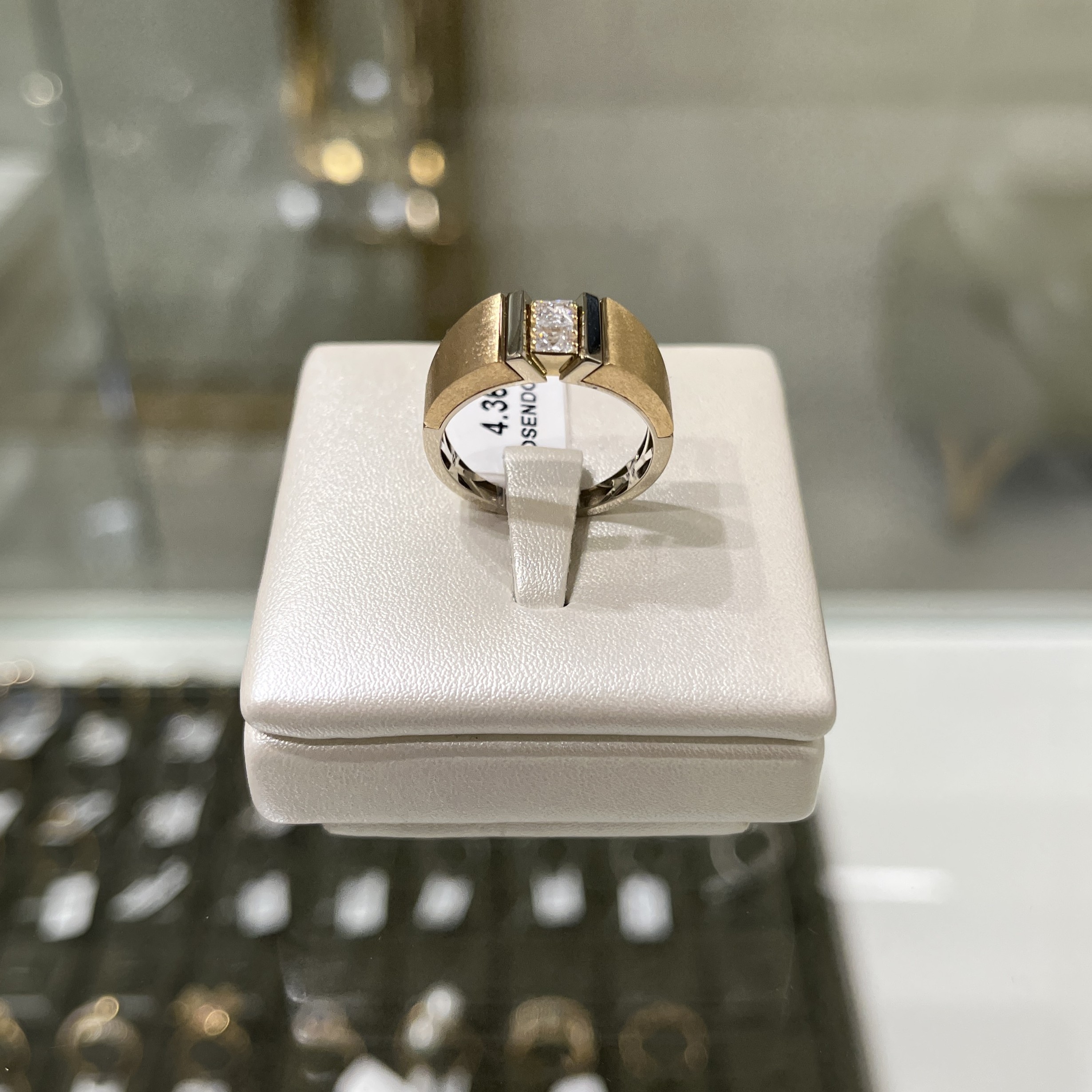 انگشتر طلا ۱۸ عیار رزندرف – مدل‌های زنانه  – گالری طلای پارسین