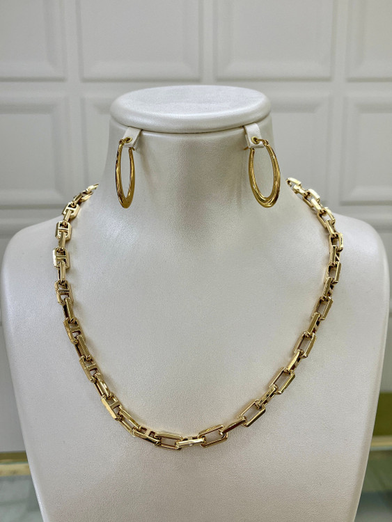 گردنبند هرمس طلا ۱۸ عیار – گالری طلای پارسین