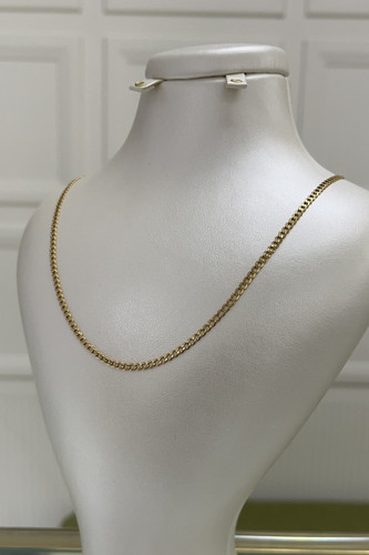 گردنبند کارتیه طلا ۱۸ عیار – سبک – طلای پارسین