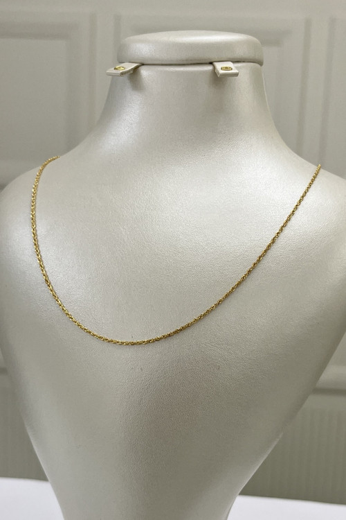 زنجیر طلا ۱۸ عیار طنابی – مدلهای متنوع در طلای پارسین