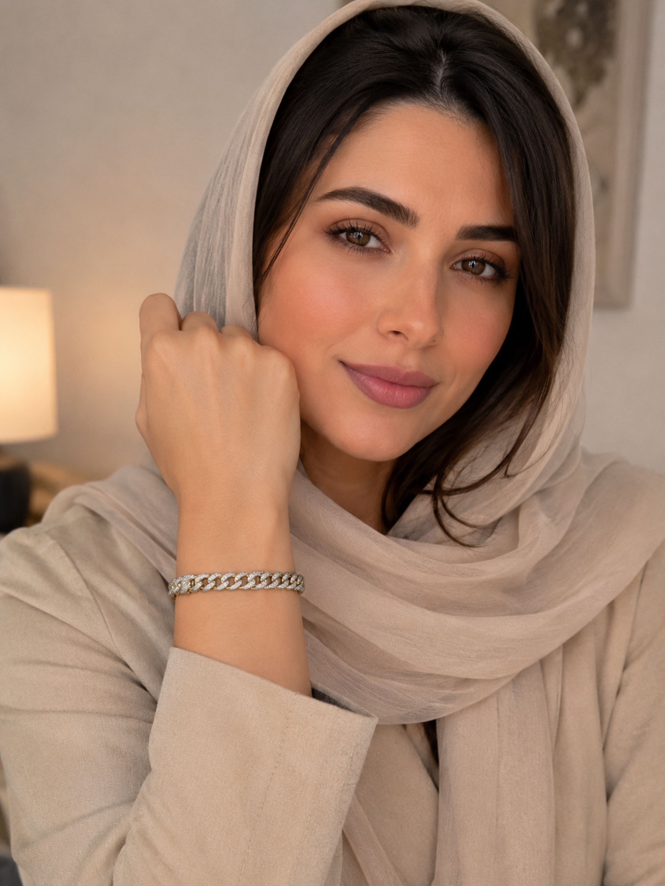دستبند طلا کارتیه تراش در گالری طلای پارسین